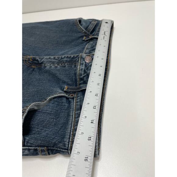 Gap Flare Stretch Jeans Mid Rise Denim 5 Pocket Medium Wash Blue Womens Size 10 - Picture 5 of 9